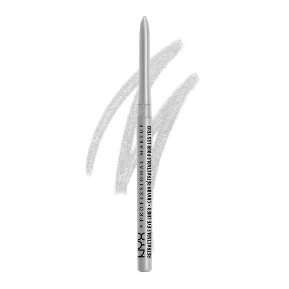 SEALED NYX PROFESSIONAL Retractable Eye Liner - Silver MPE05 - Picture 1 of 8